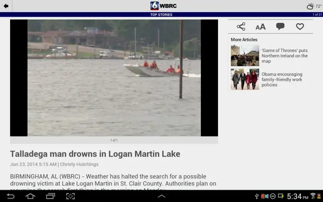 WBRC News android App screenshot 5